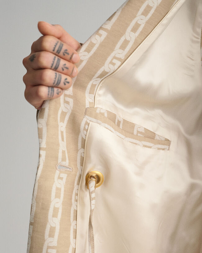 Chain Jacquard Weste