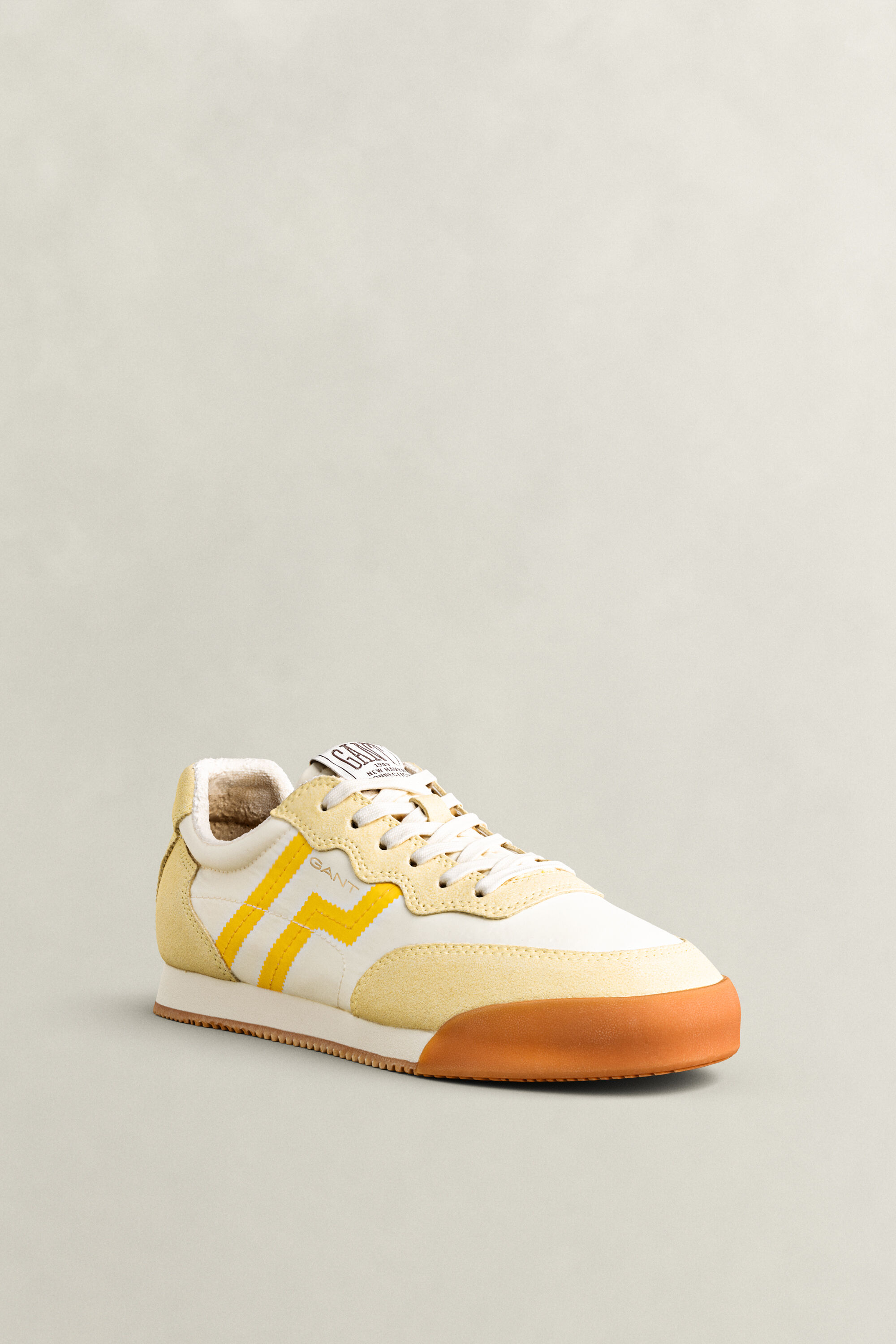 Beylana Suede Sneakers — DAFFODIL YELLOW