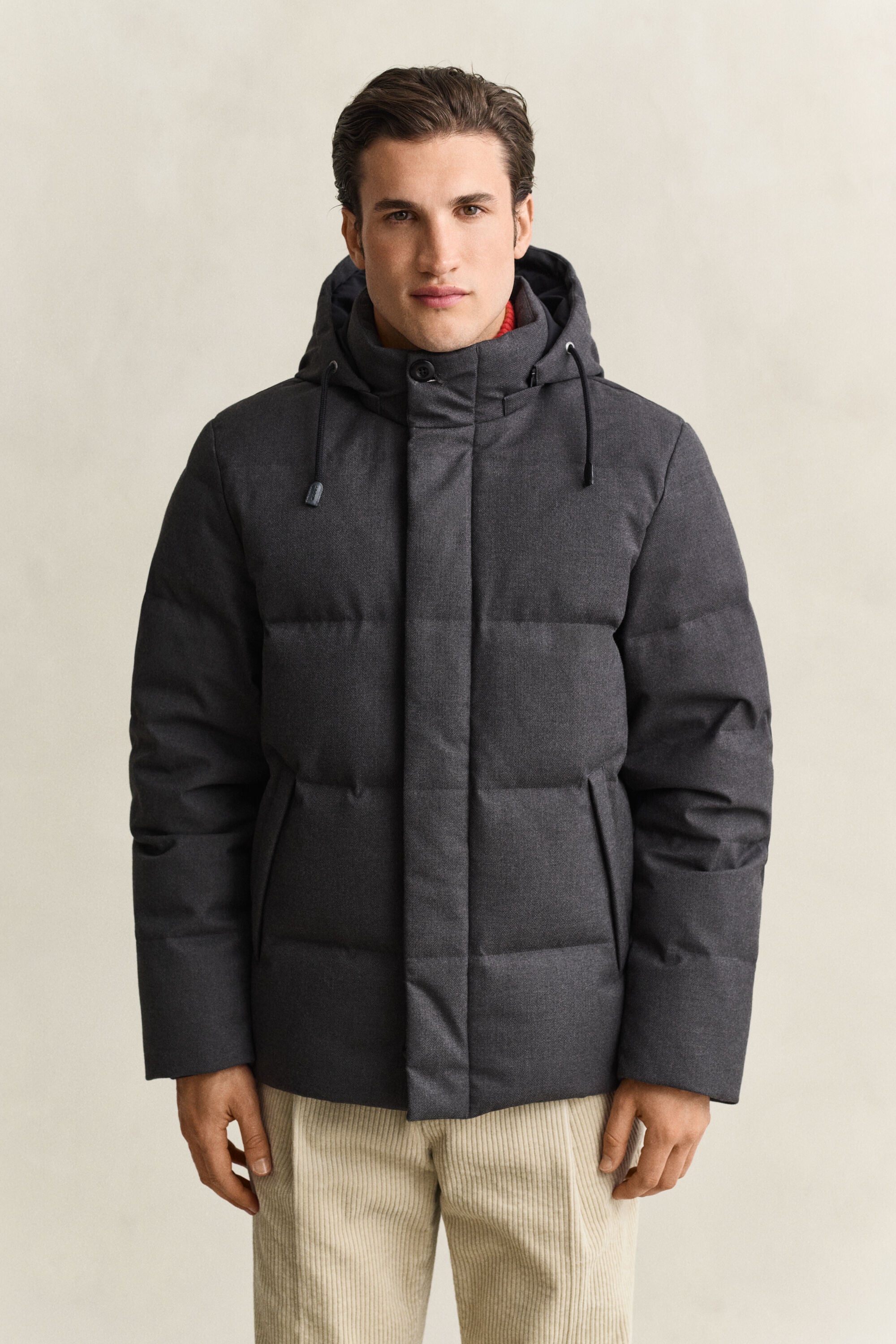 Flanelldaunenjacke