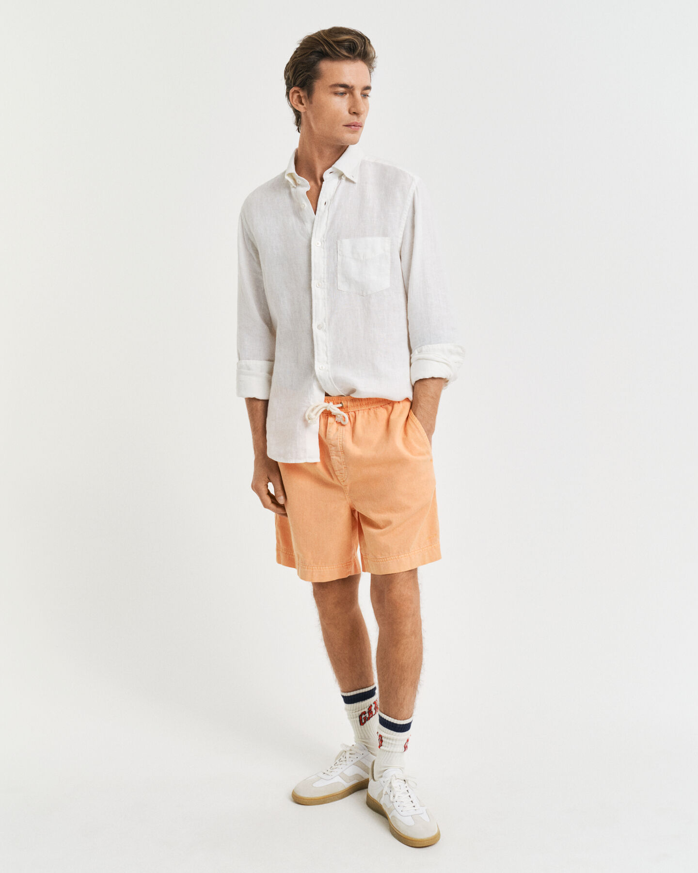 Sunfaded Regular Fit Shorts mit Kordelzug