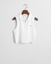 Teen Girls Piqu&eacute; Oberteil