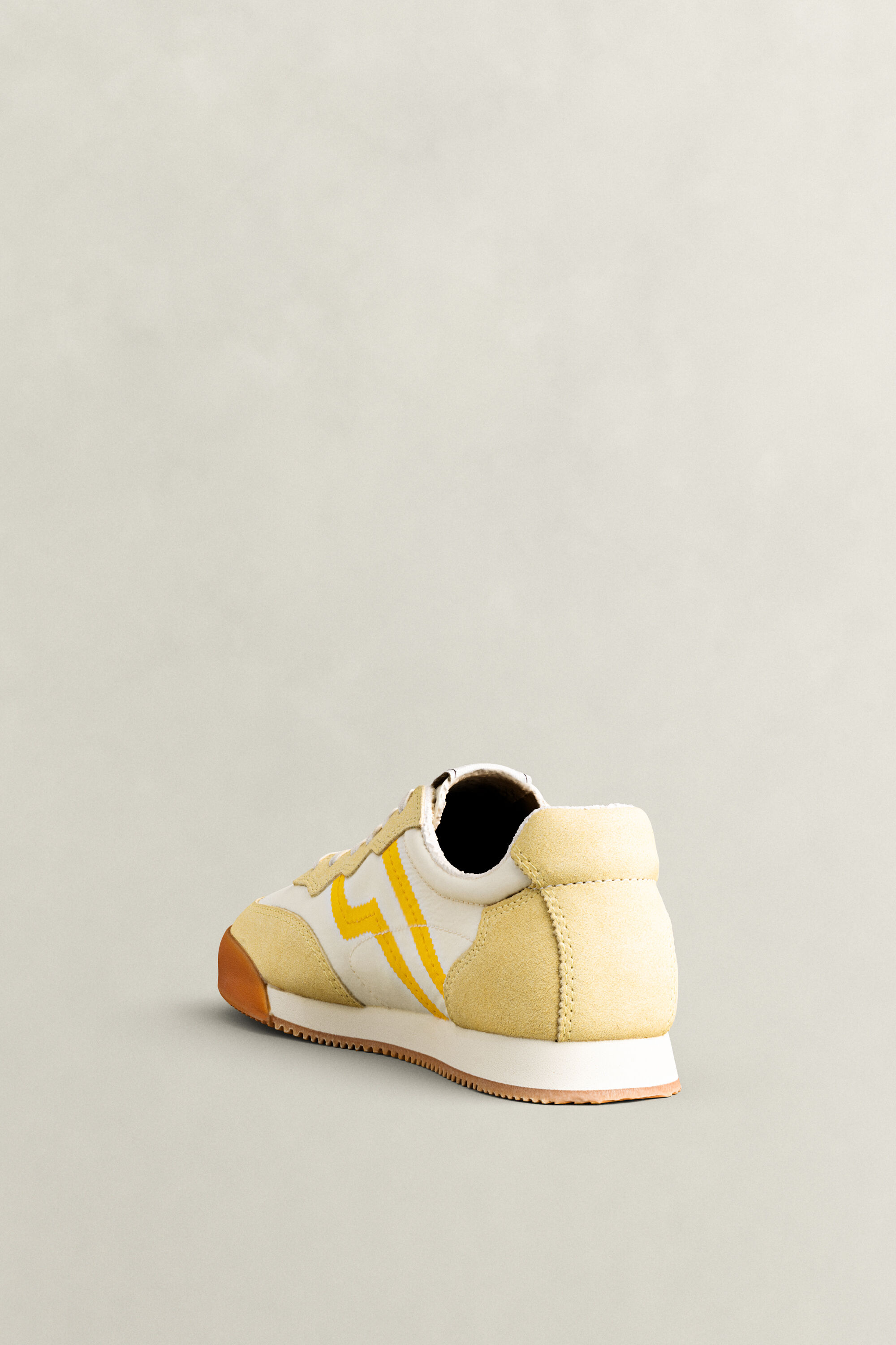 Beylana Suede Sneakers — DAFFODIL YELLOW
