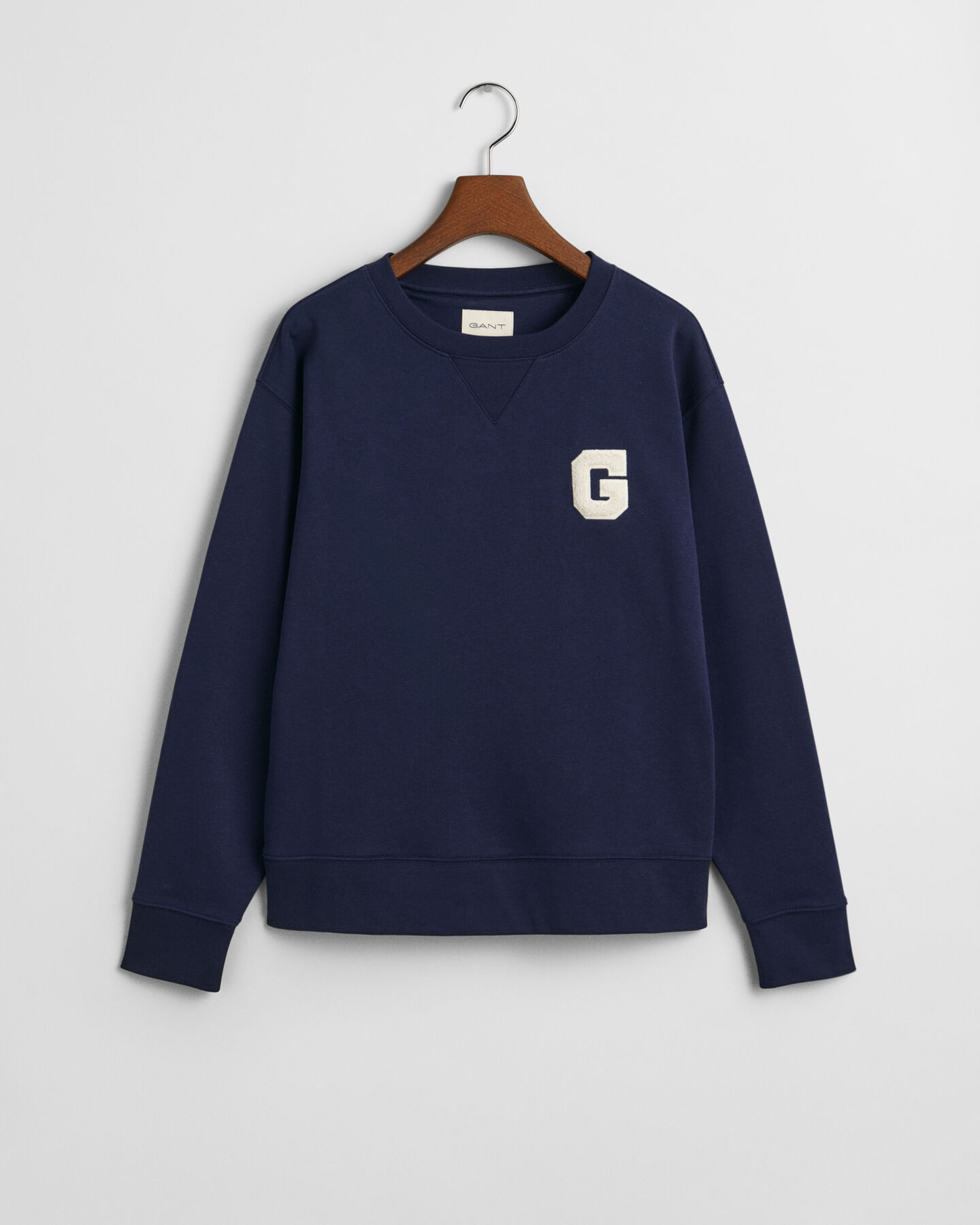 G Badge Rundhals-Sweatshirt