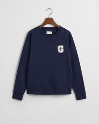 G Badge Rundhals-Sweatshirt