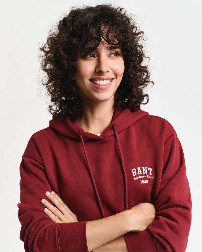 Hoodie mit kleiner Grafik