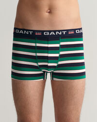 3er-Pack Retro Shield Boxershorts mit Streifen