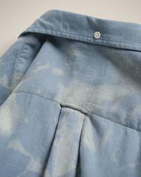 Wrangler x GANT Relaxed Fit Hemd aus Baumwolle und Wolle in ausgeblichener Optik