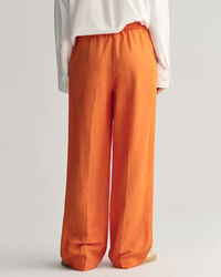 Relaxed Fit Leinenmix Pull-On Hose