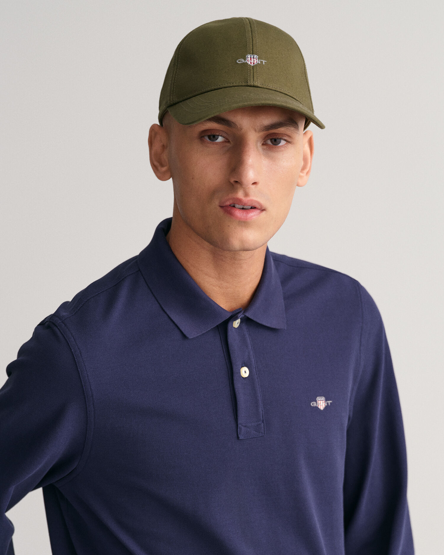 GANT Heren unisex. Shield High Cap Shield Logo, zwart, S-M