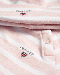 Baby Shirt und Beanie mit Streifen