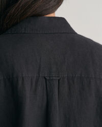 Oversized Leinen Bluse