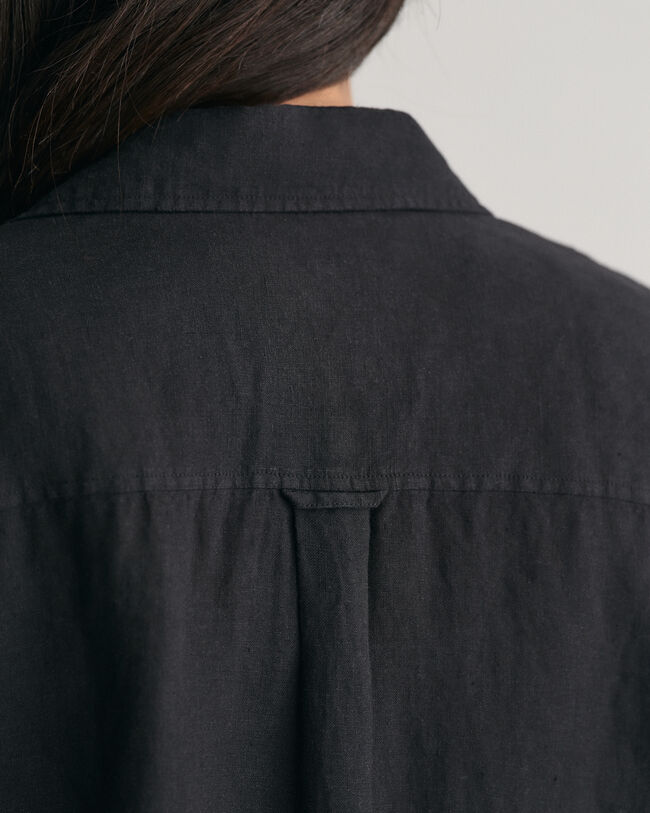 Oversized Leinen Bluse