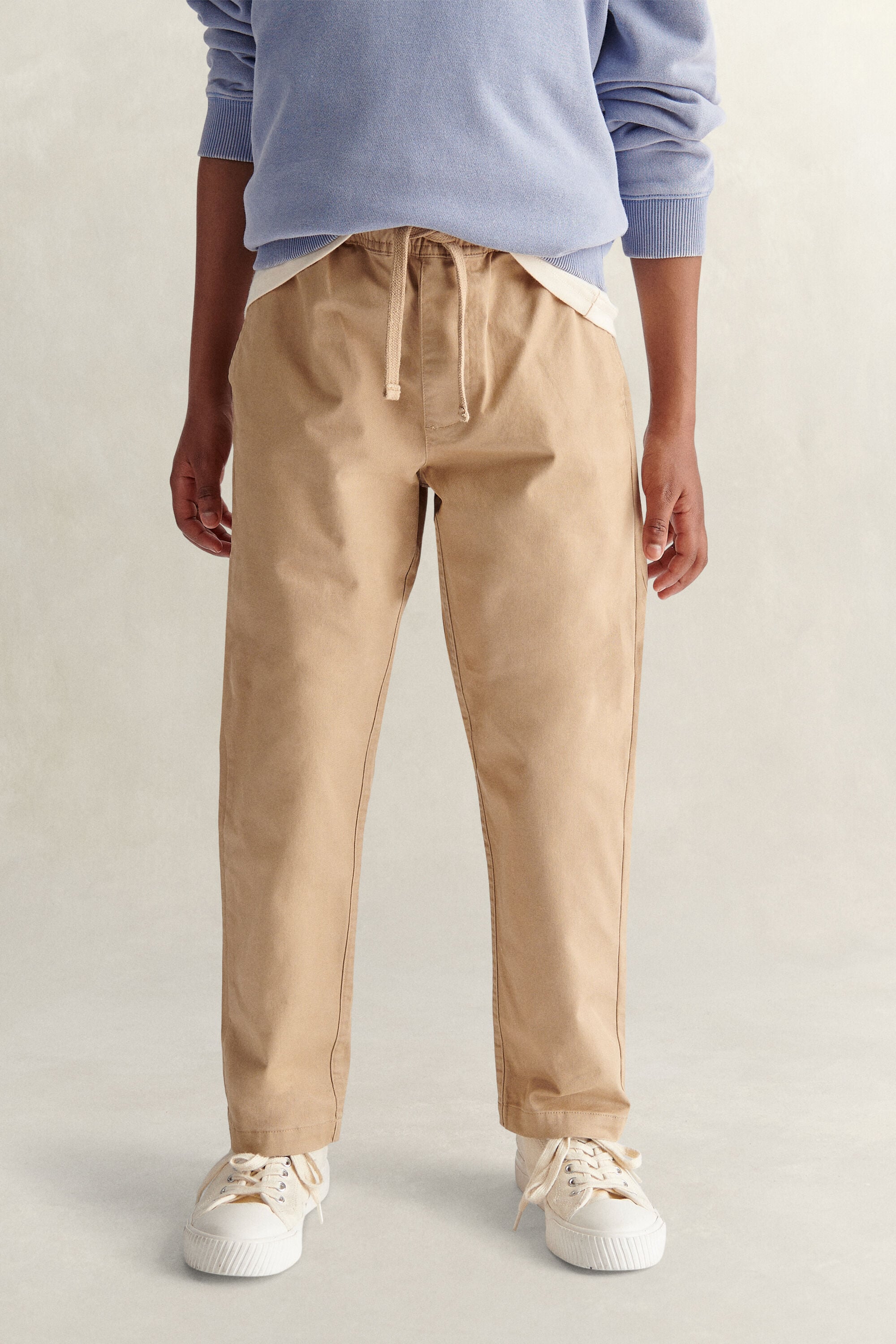 Teen Boys Chinohose mit Kordelzug