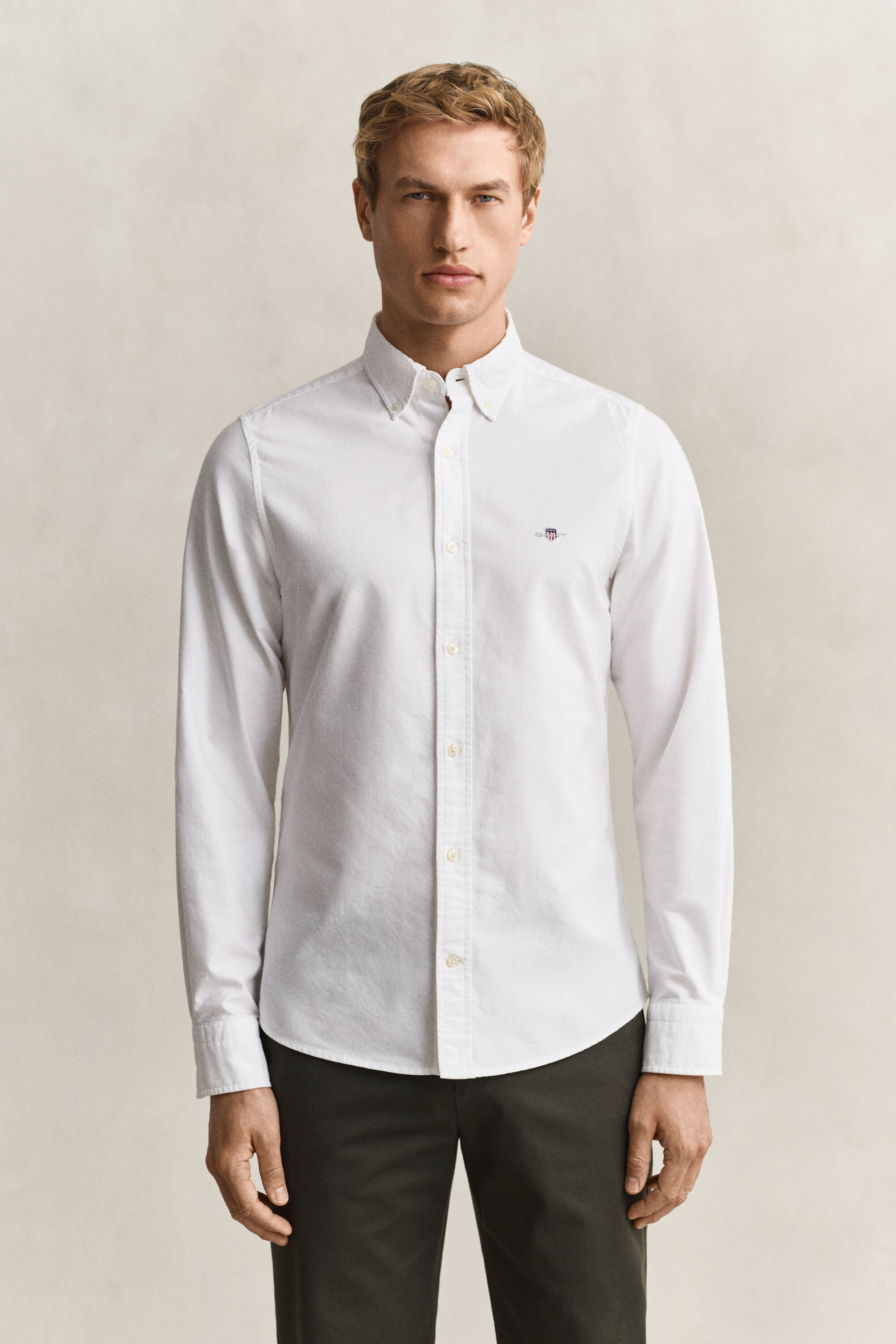 Slim Fit Classic Oxford-Hemd