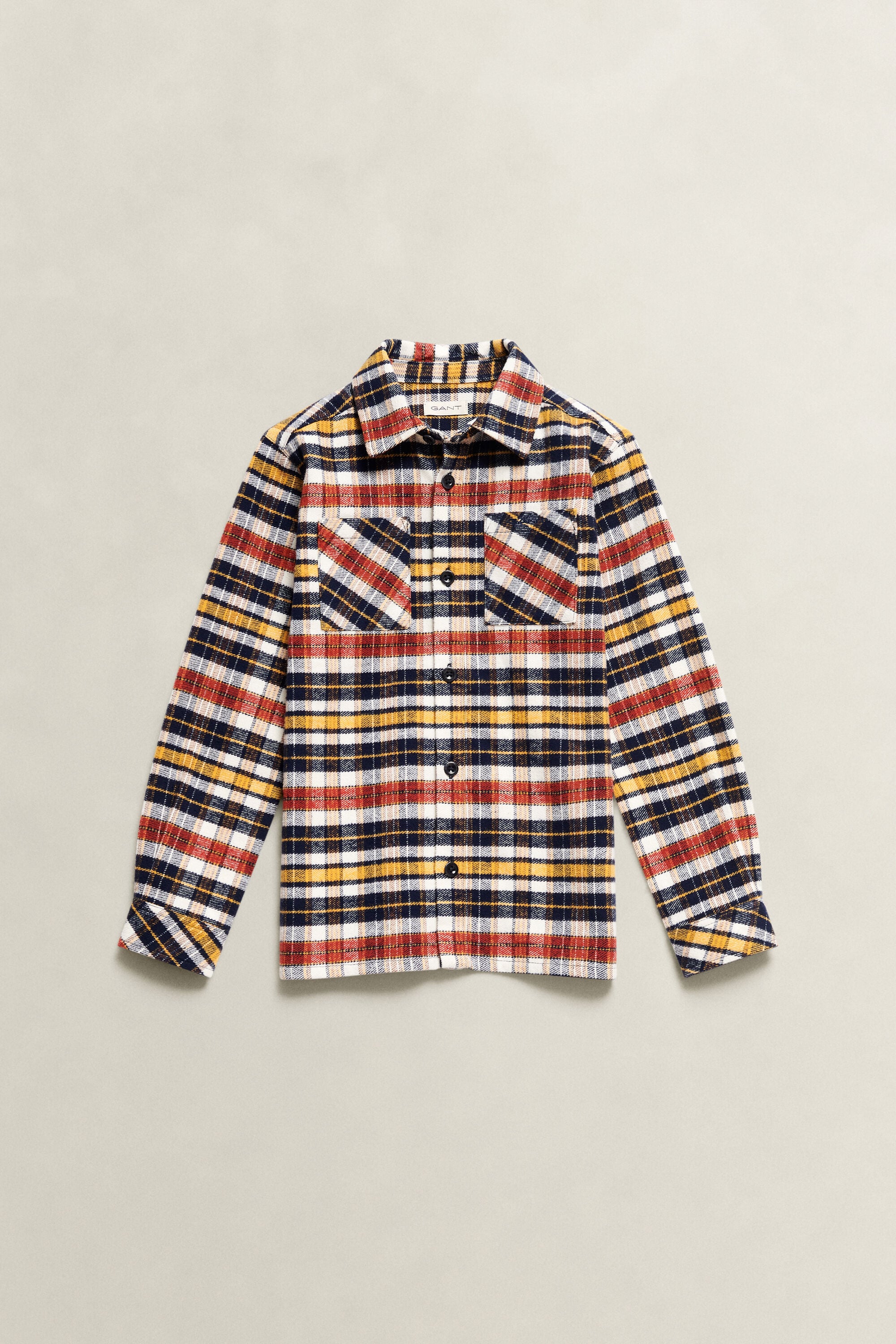 Teen Boys Hemdjacke mit Karomuster