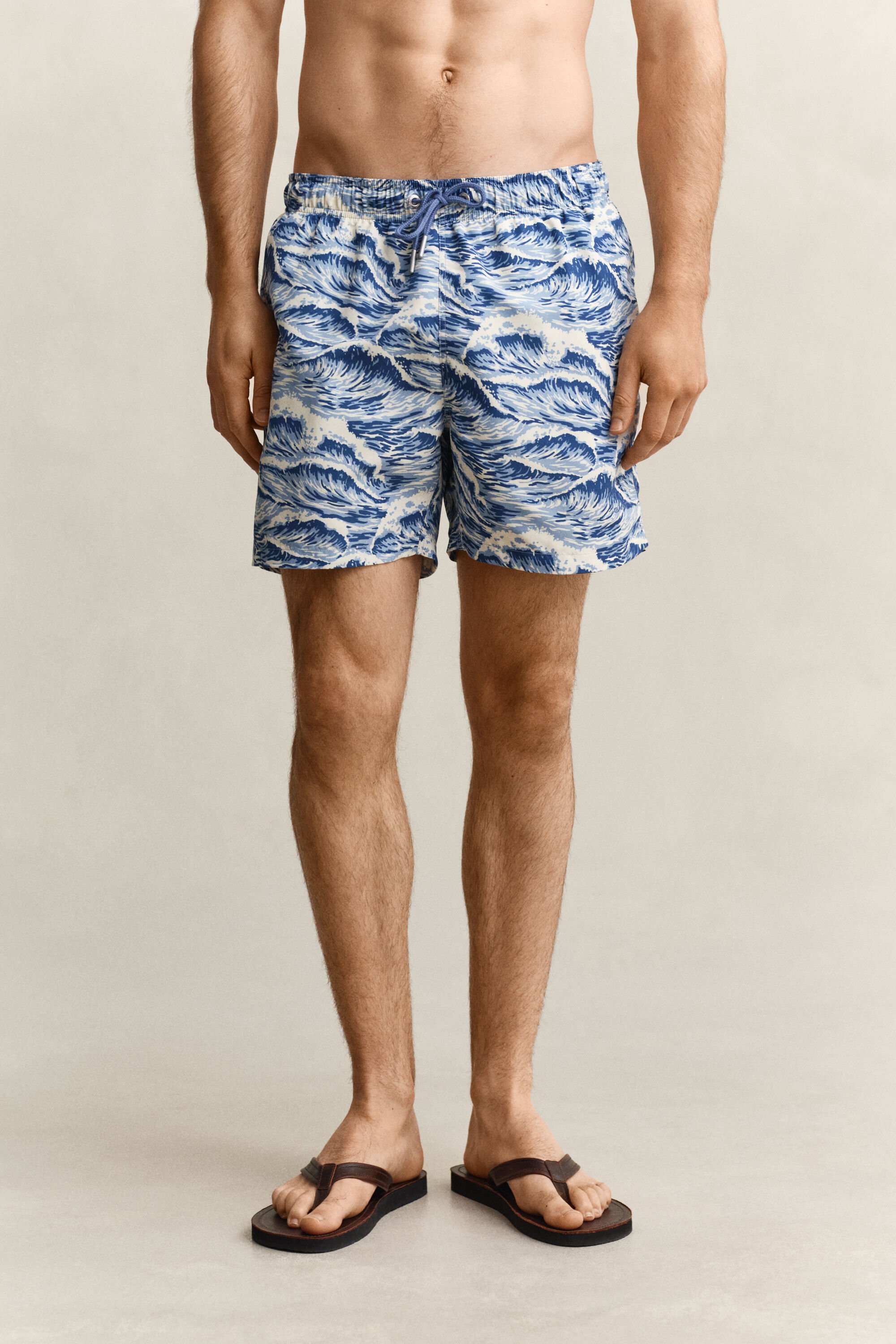 Waves Badeshorts mit Print