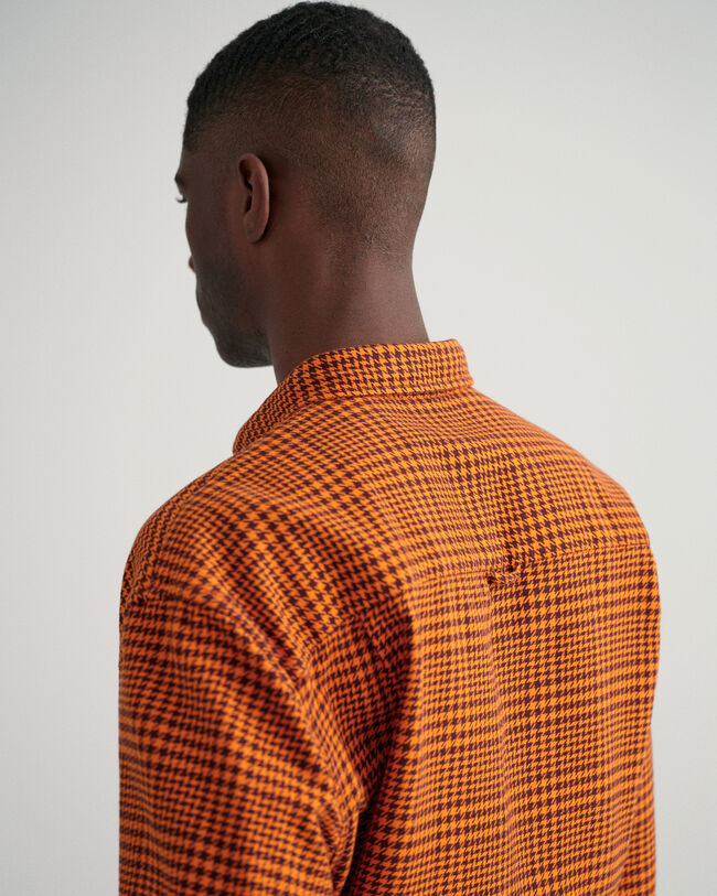 Oversized Houndstooth Baumwollhemd