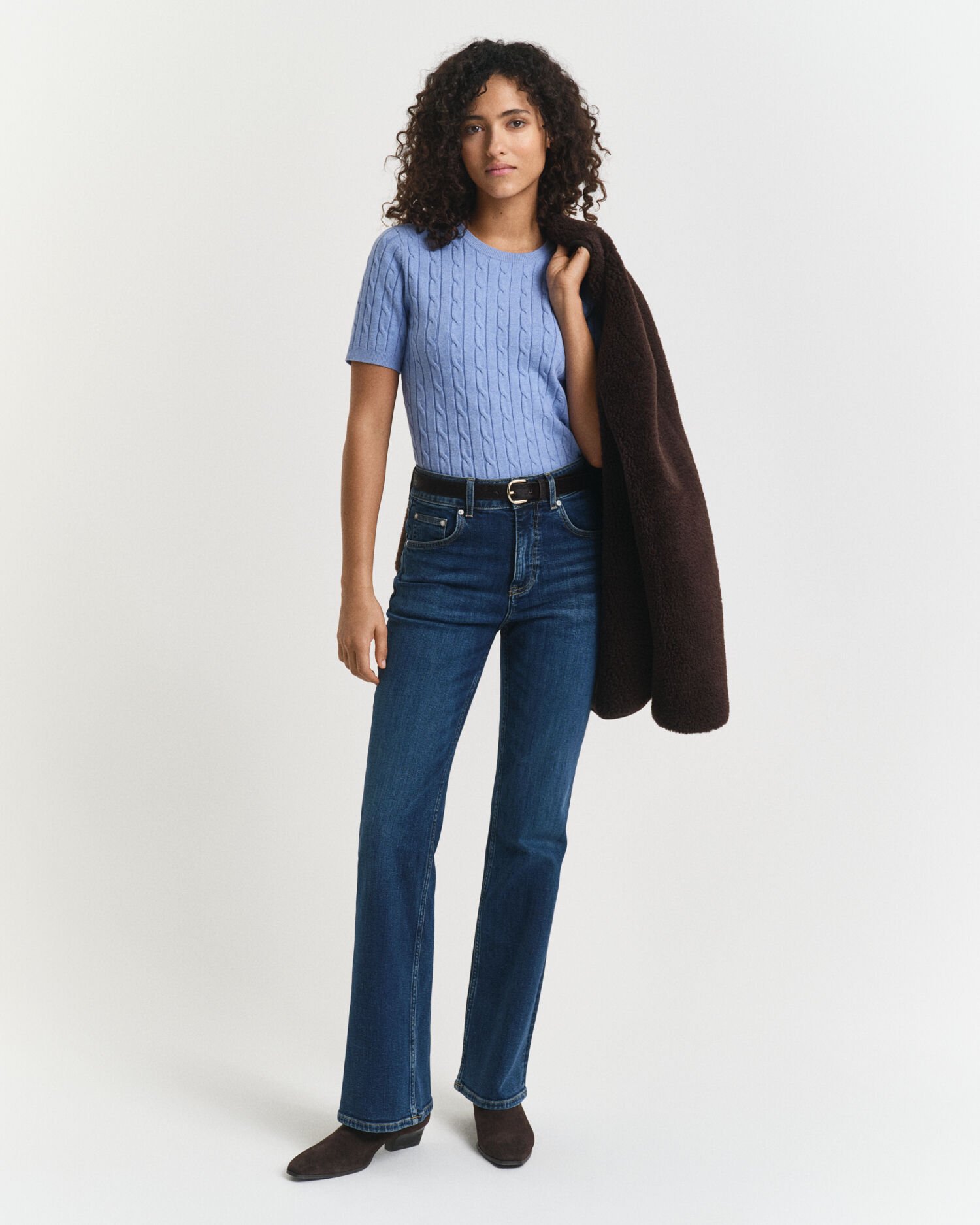 Slim Fit Schlagjeans