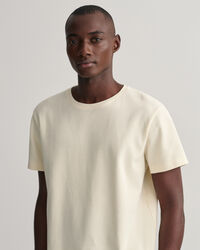 T-Shirt mit Waffelstruktur