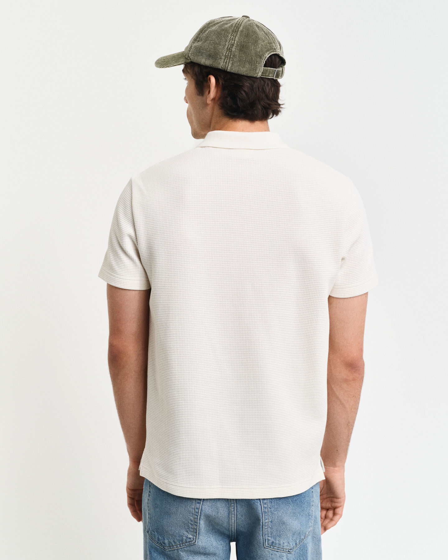 Waffle Textured Poloshirt