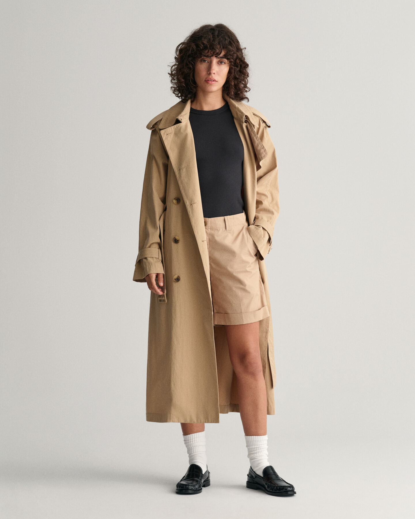 Leichte Relaxed Fit Chinoshorts