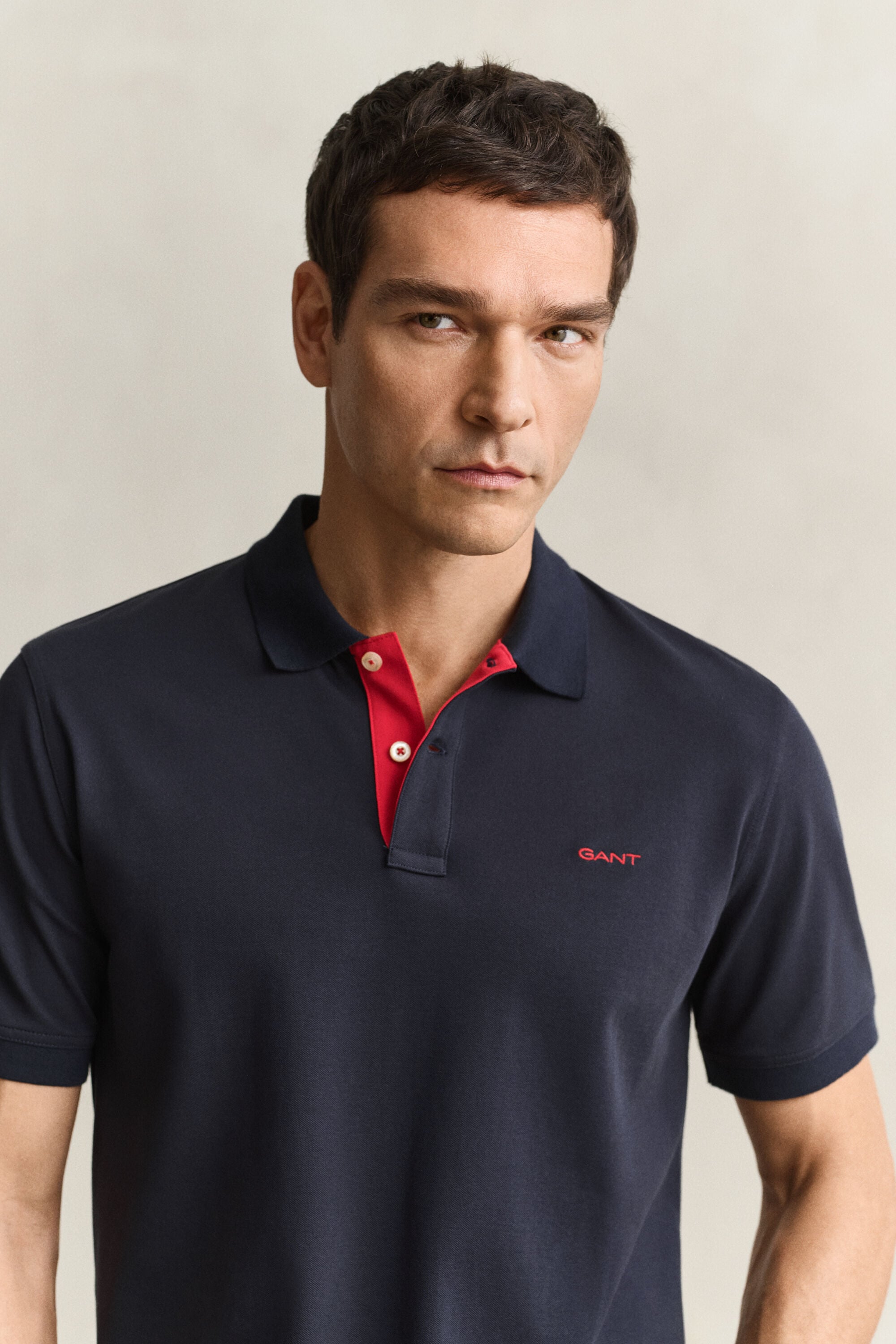 Kontrast Piqué Poloshirt