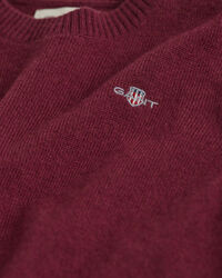 Kids Rundhalspullover aus Lambswool