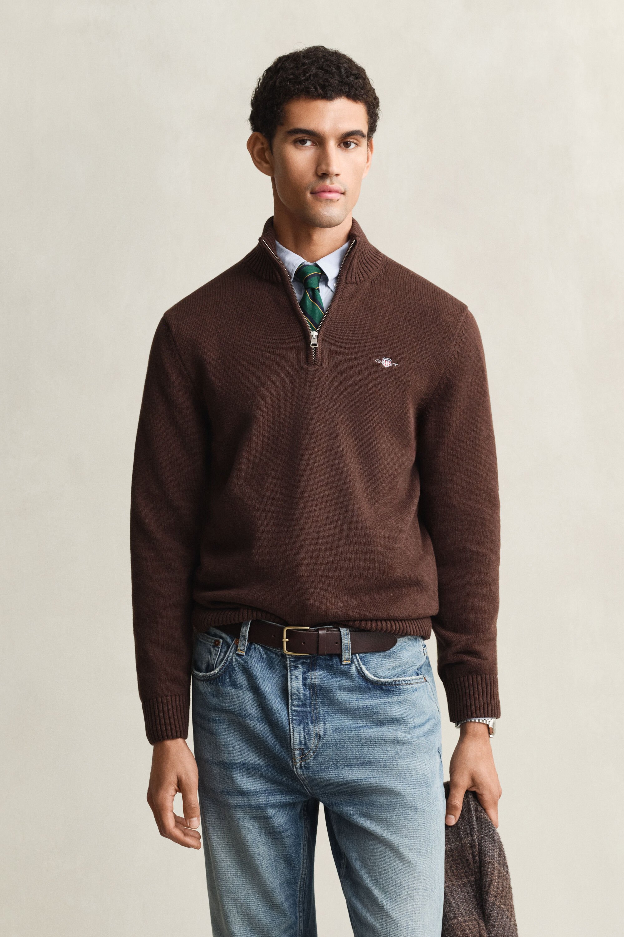 Casual Troyer aus Baumwolle