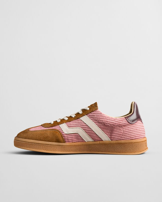 Cuzima Sneaker aus Veloursleder und Cord