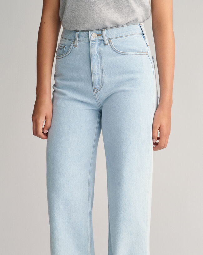 Teen Girls Jeans mit weitem Bein