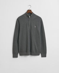 Troyer aus strukturierter Baumwolle