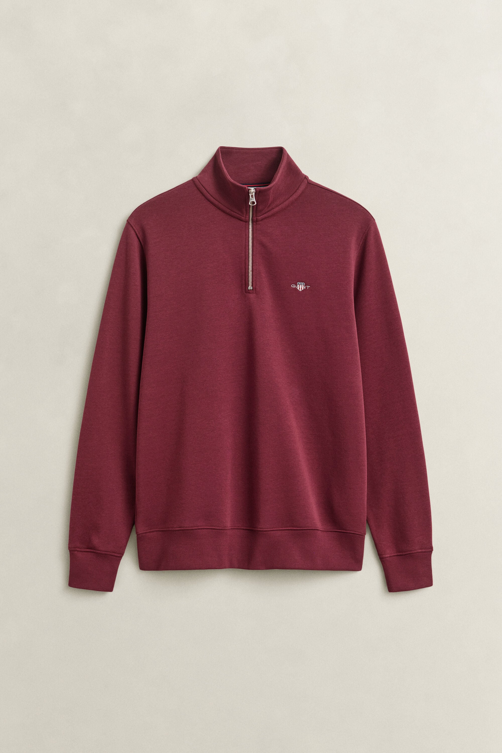 Shield Sweatshirt mit halblangem Reißverschluss