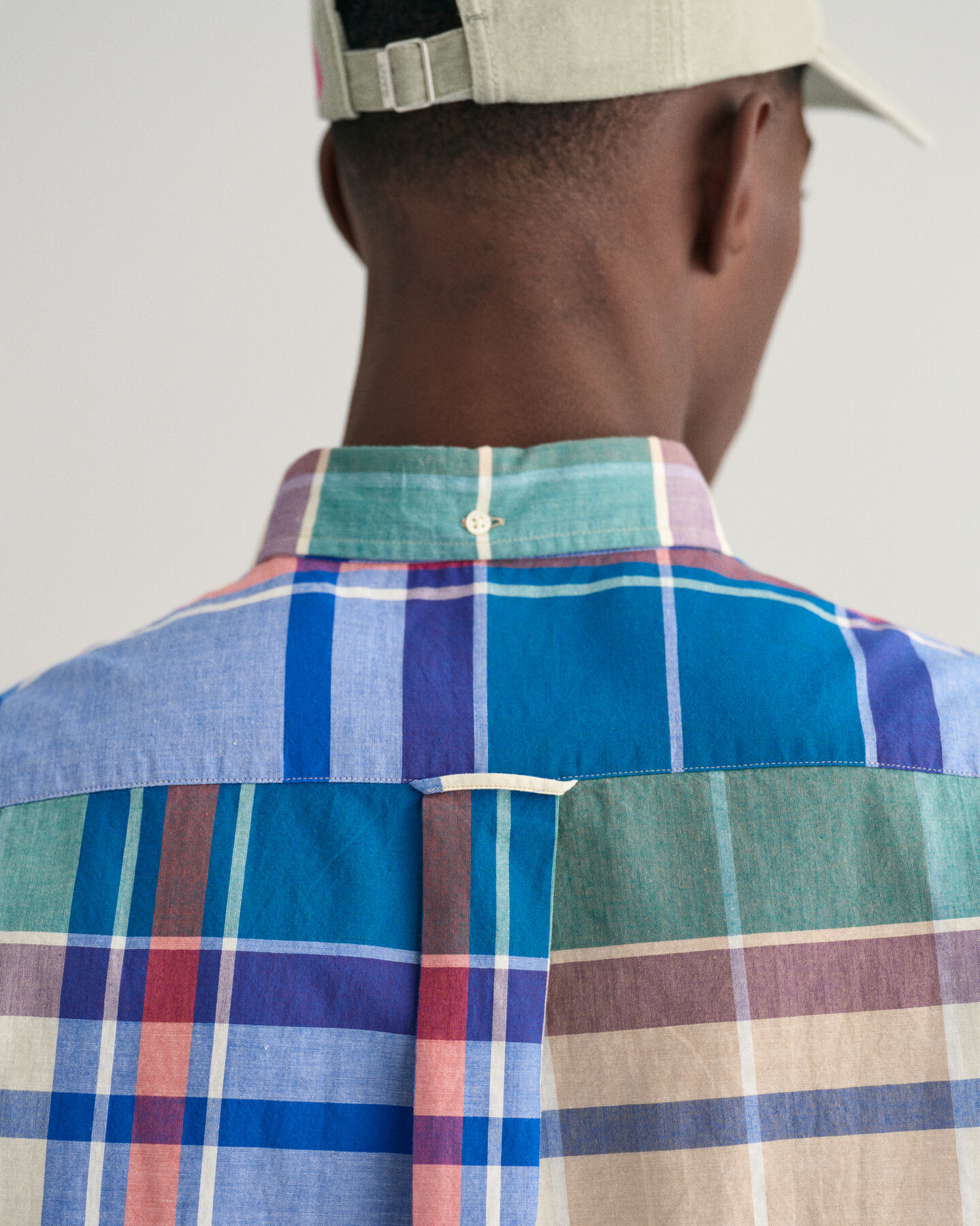 Regular Fit Indian Madras Kurzarmhemd