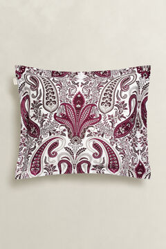 Key West Paisley Pillowcase — VIBRANT BURGUNDY 2