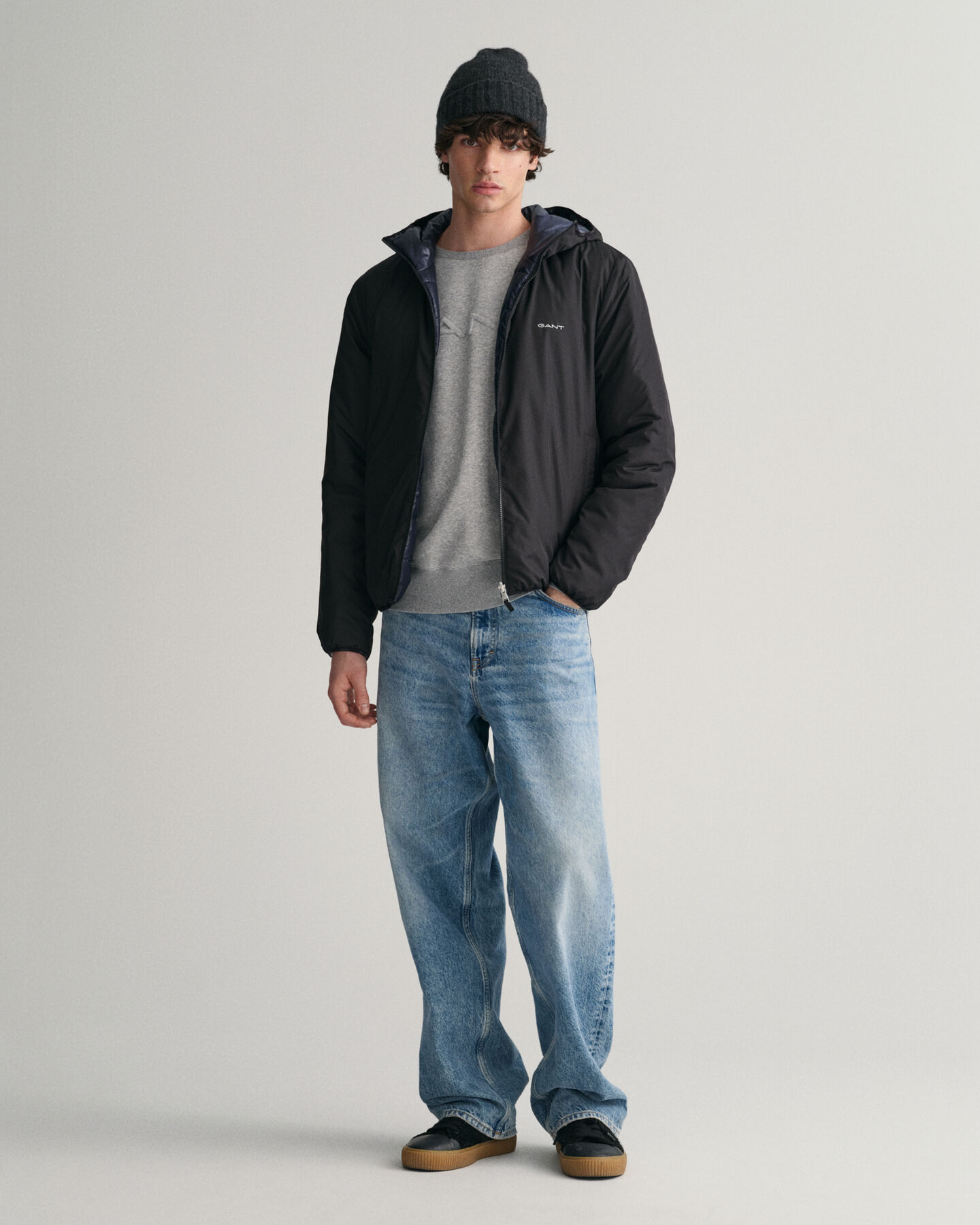 Kapuzenjacke zum Wenden