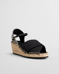 Luliza Strick-Espadrille mit Keilabsatz