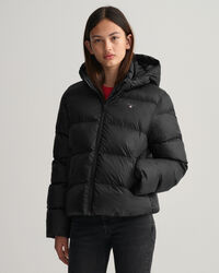 Teen Girls Glänzende Steppjacke