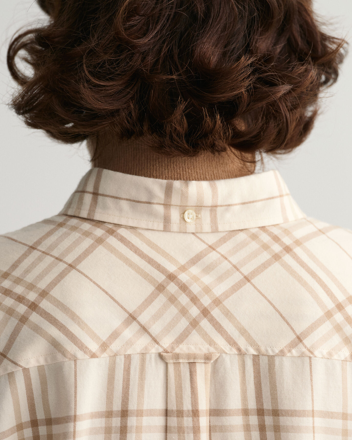 Relaxed Fit Flanellbluse mit Karomuster