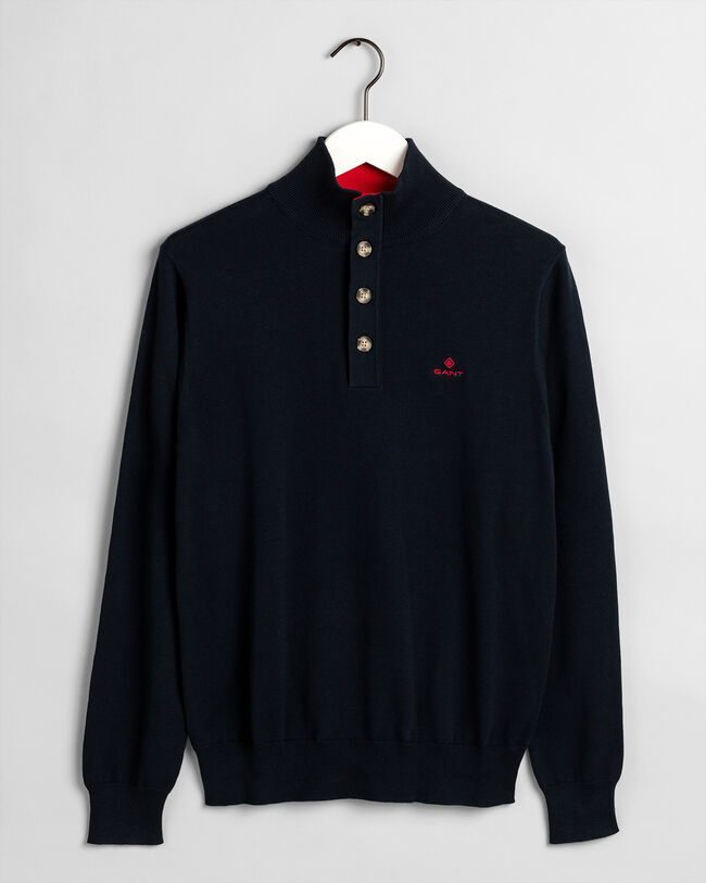 Sporty Pullover mit Stehkragen