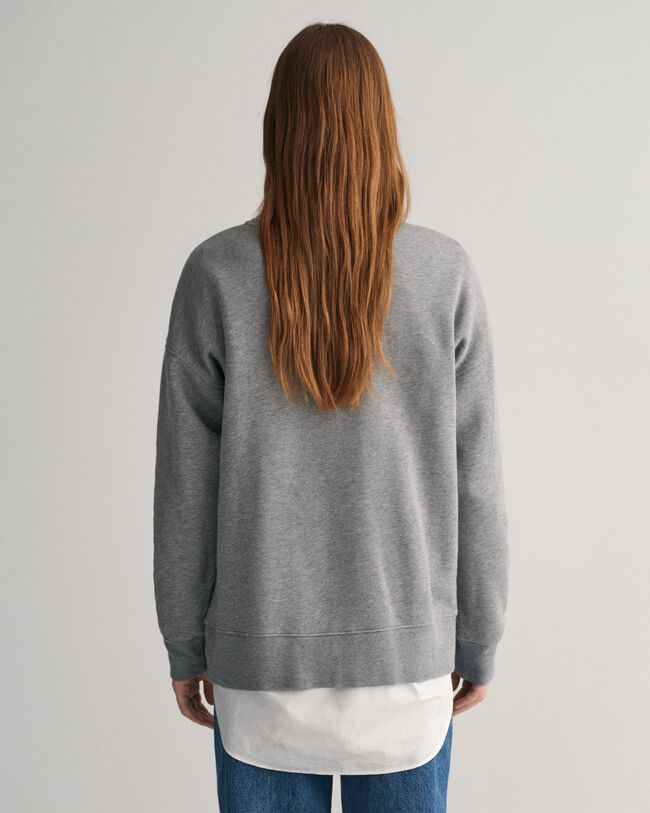 Oversized GANT USA Rundhals-Sweatshirt