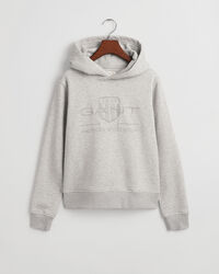 Teens Tonal Shield Hoodie