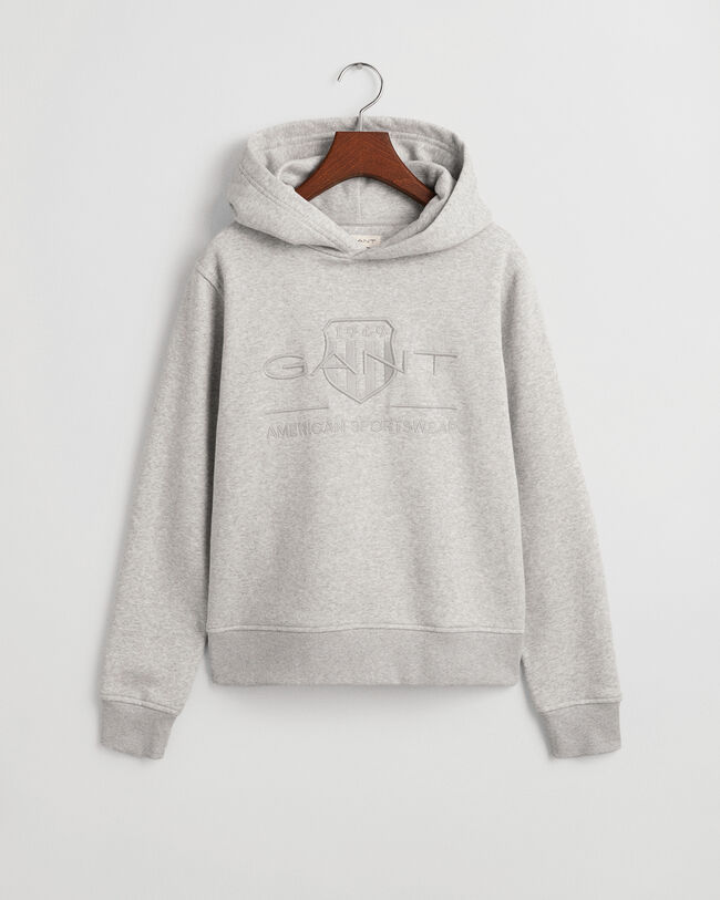 Teens Tonal Shield Hoodie