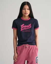 Verk&uuml;rztes Teen Girls GANT USA T-Shirt