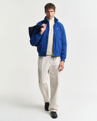 Troyer aus strukturierter Baumwolle