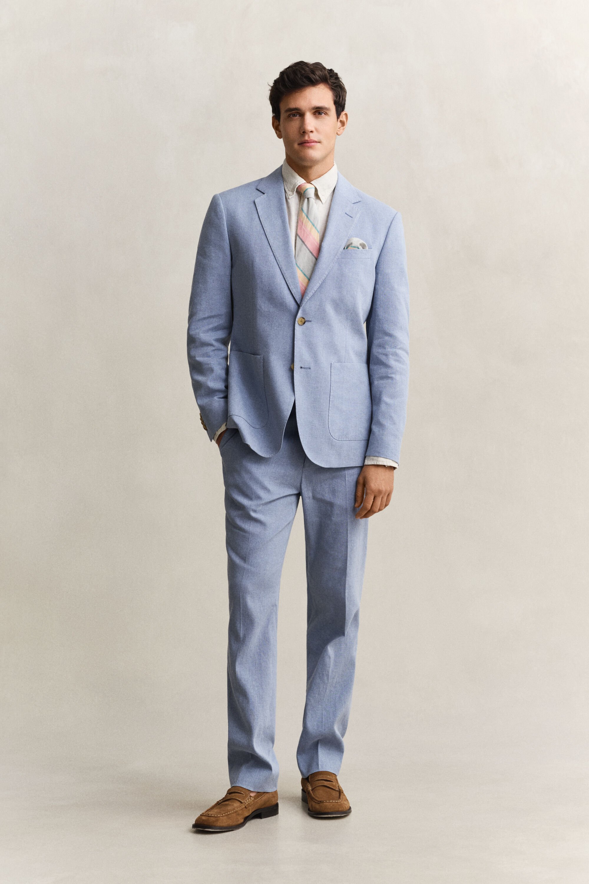 Anzugsakko aus Leinenmix