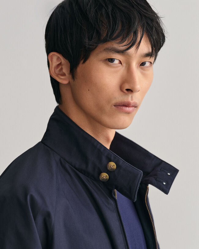 Harrington Jacke aus Baumwolle