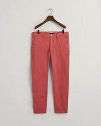 Hallden Slim Fit Sunfaded Chinohose