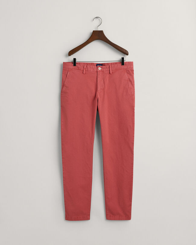 Hallden Slim Fit Sunfaded Chinohose
