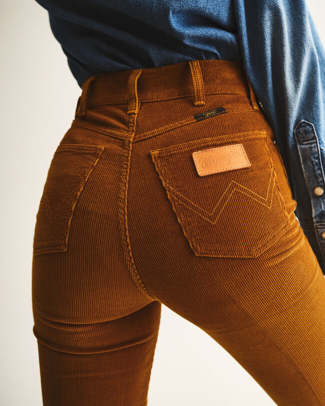 Wrangler x GANT Bootcut Cord-Jeans