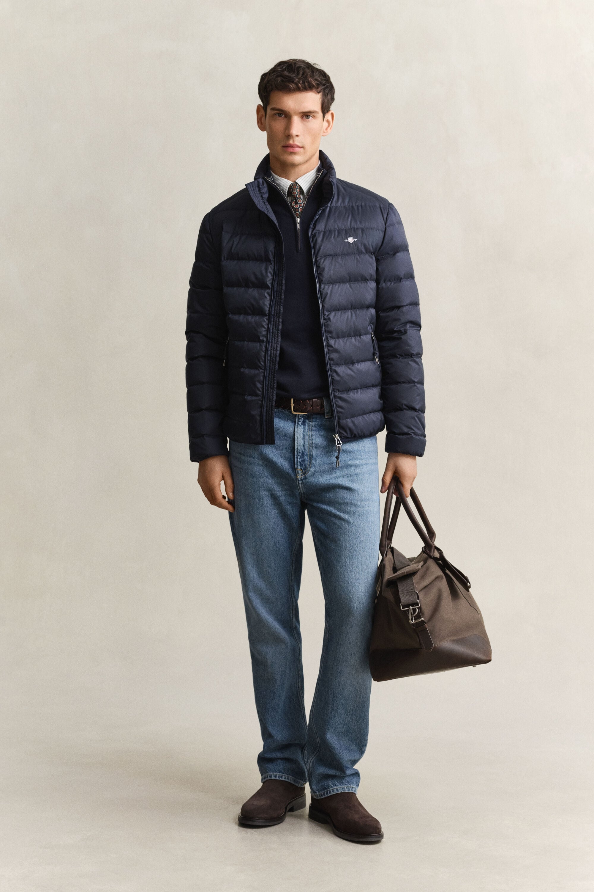 Leichte Daunenjacke